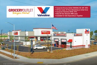 More details for Grocery Outlet & Valvoline | Wasco, CA – Retail for Sale, Wasco, CA